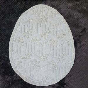 New Providence Beaded Easter Egg Placemat, 13" × 15"